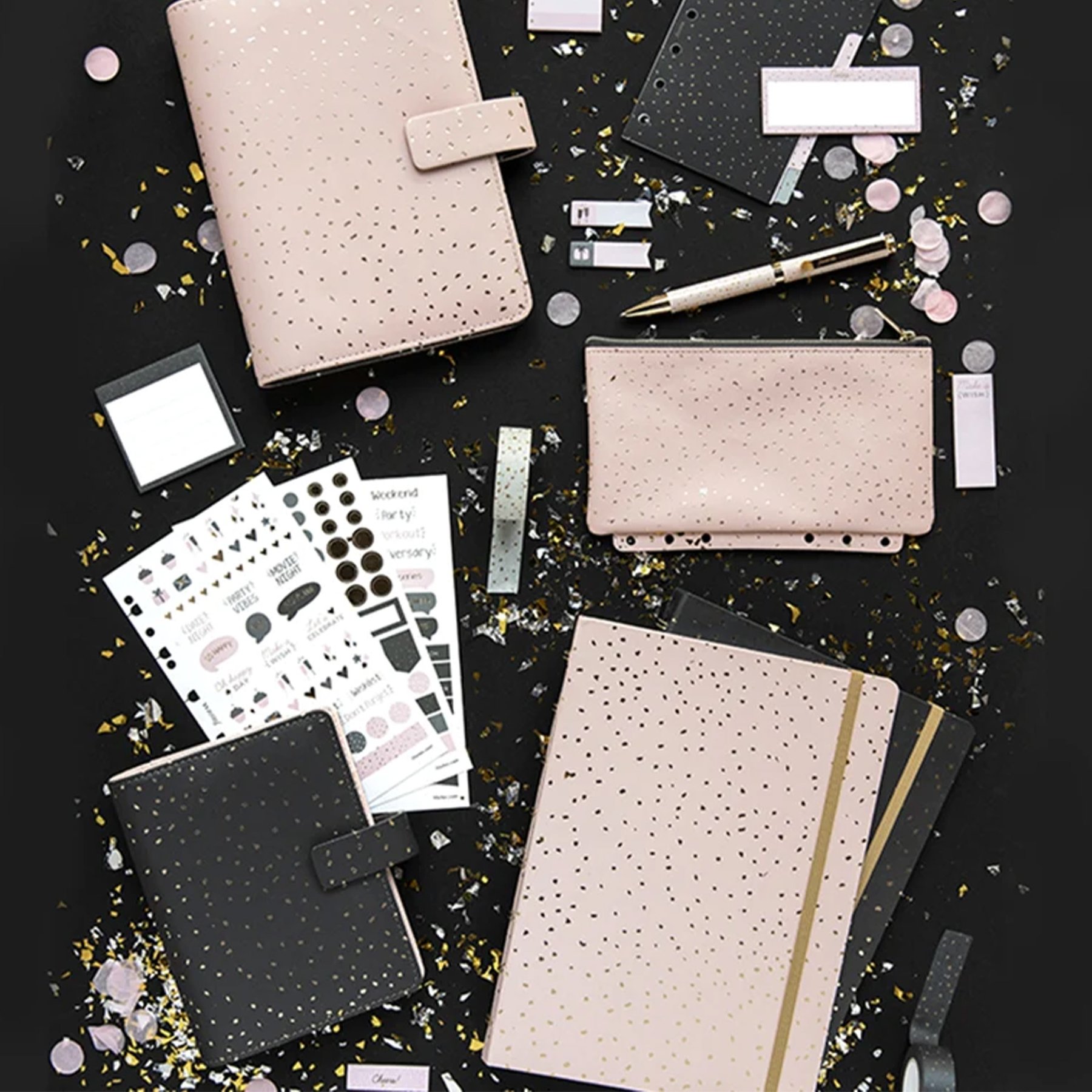 Filofax Тефтер Confetti, A5, розов - Image 10