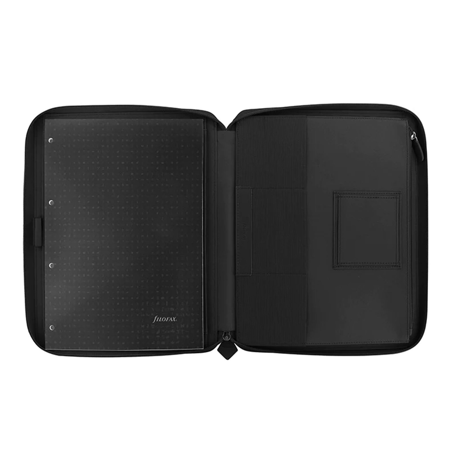 Filofax Конферентна папка Metropol, A4, с цип, черна - Image 3