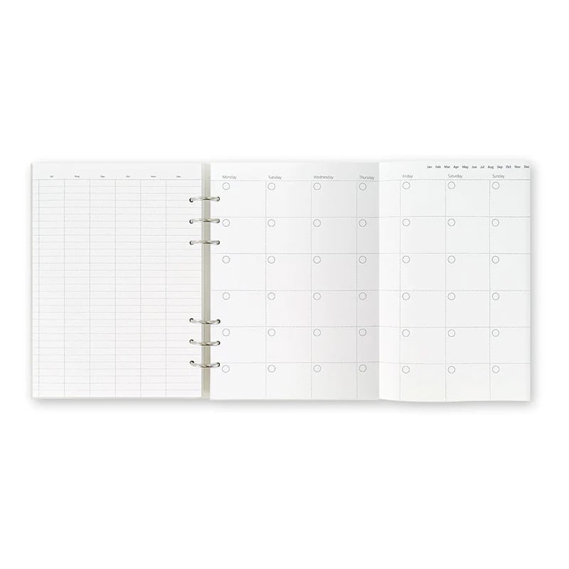 Filofax Тефтер Clipbook Monochrome, A5, бял - Image 3