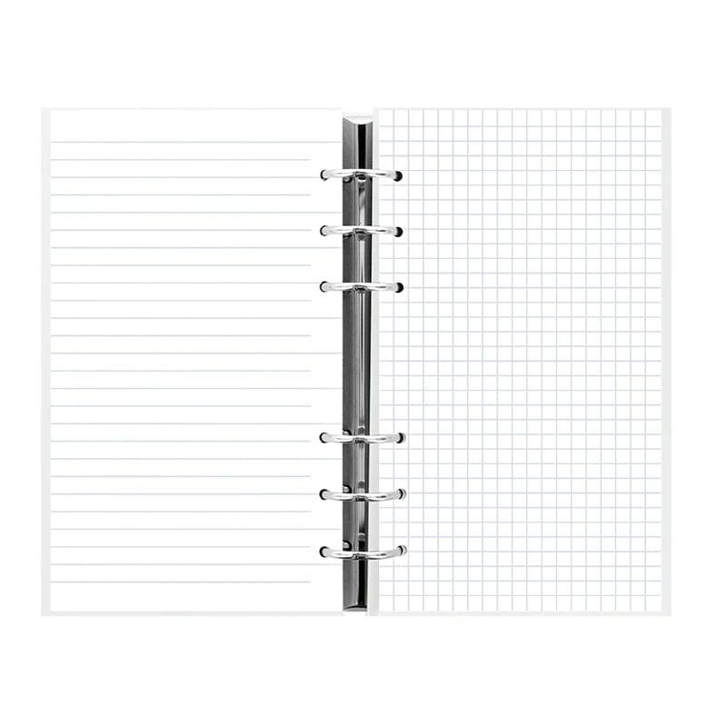 Filofax Тефтер Clipbook Monochrome Personal, бял - Image 4