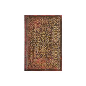 Paperblanks Тефтер Evangeline, Mini, широки редове, твърда корица, 88 листа