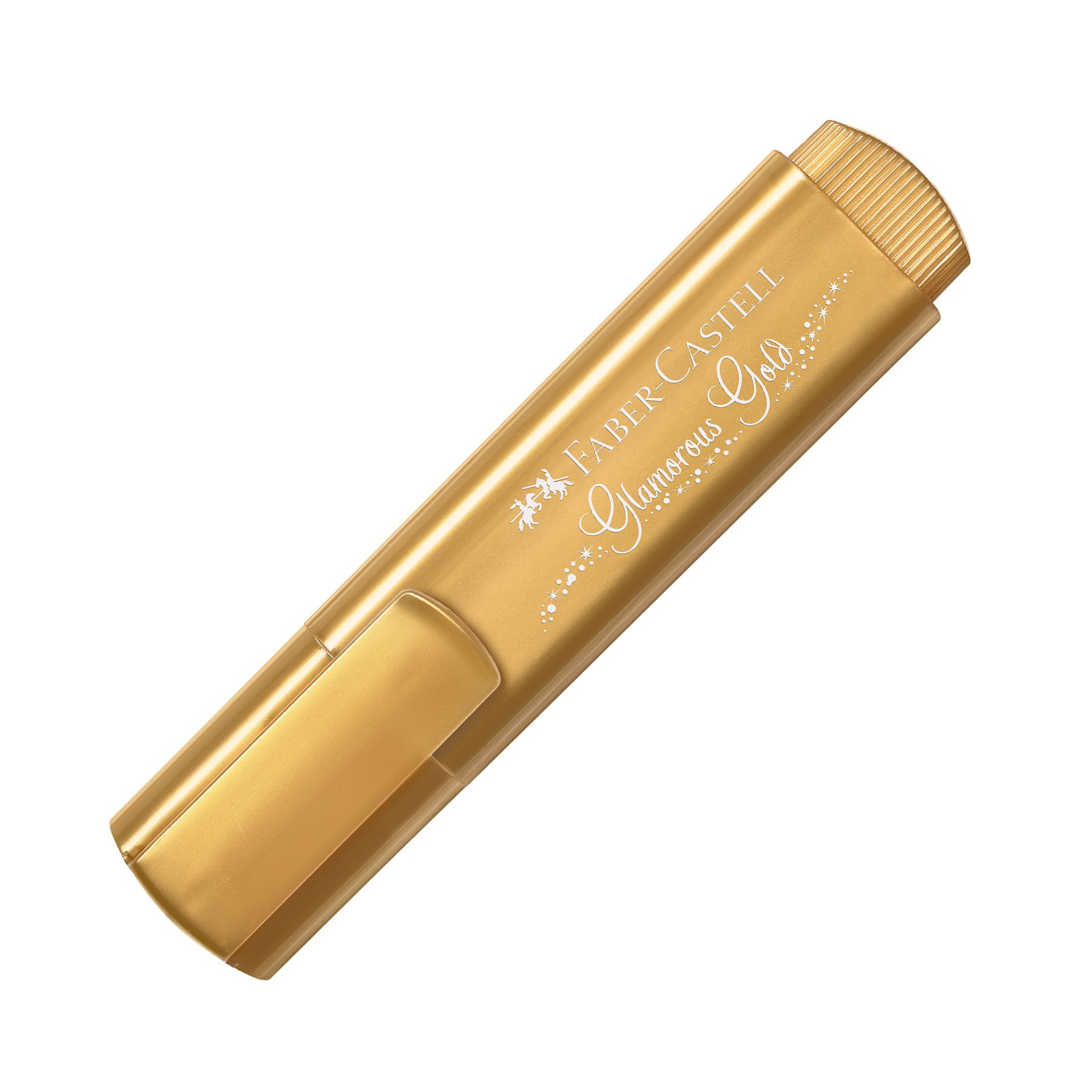 Faber-Castell Текст маркер 1546, металик, златист - Image 2