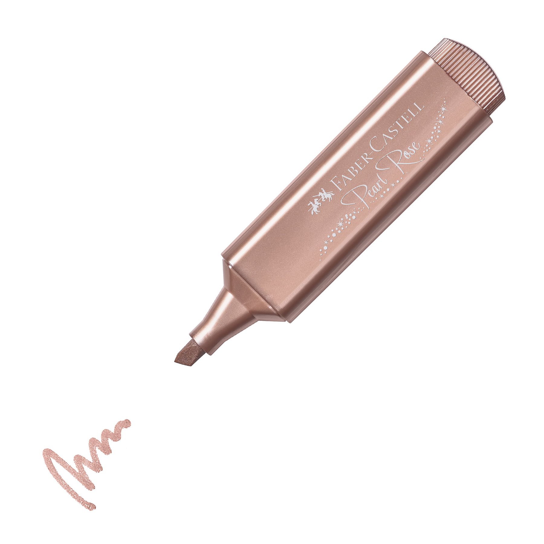 Faber-Castell Текст маркер 1546, металик, розов - Image 4