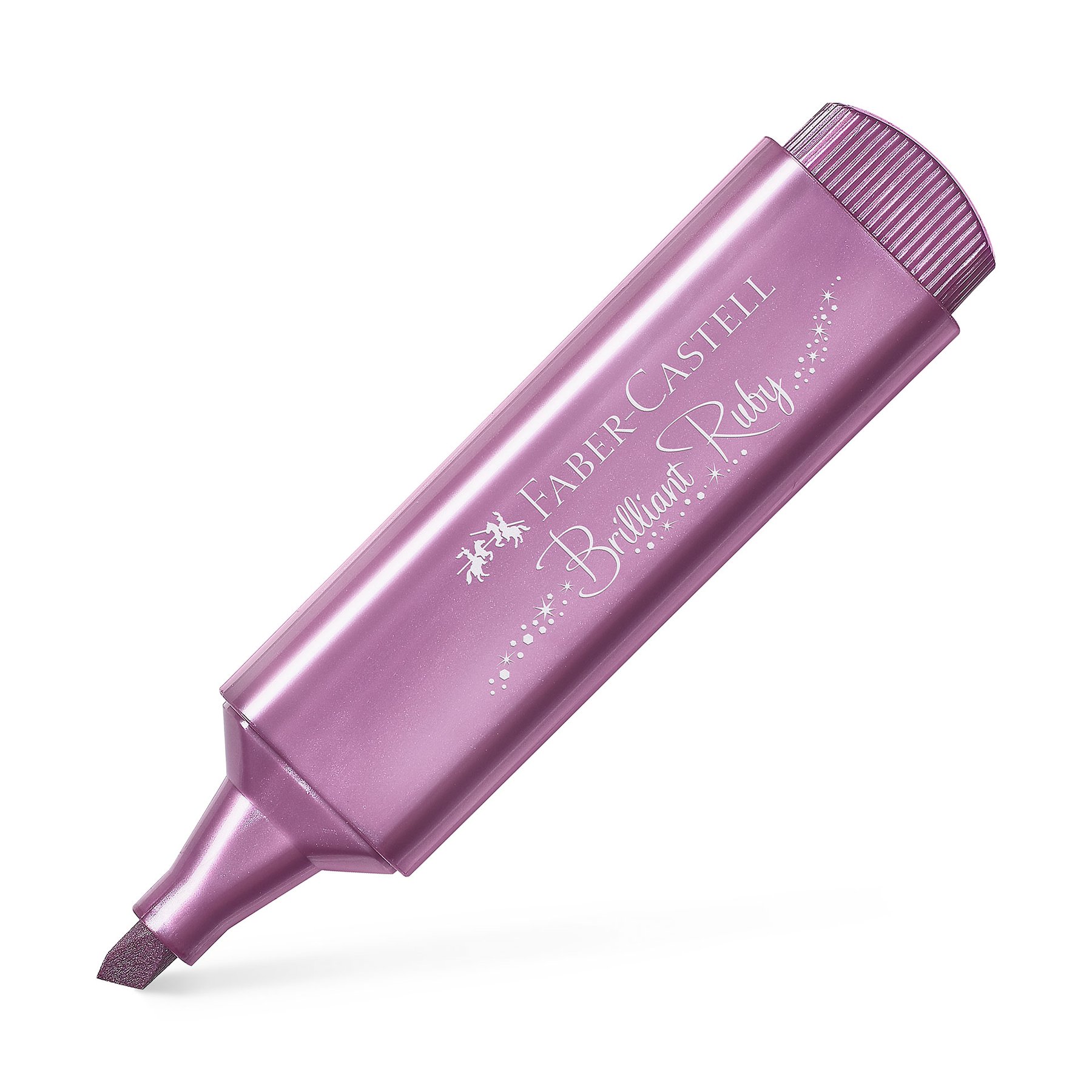 Faber-Castell Текст маркер 1546, металик, рубинов - Image 3