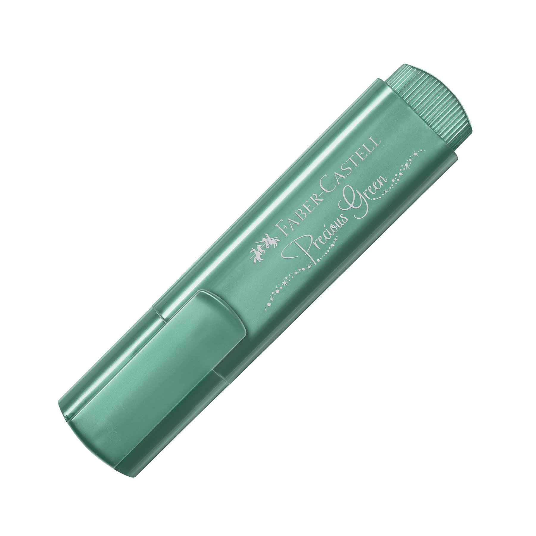Faber-Castell Текст маркер 1546, металик, зелен - Image 3