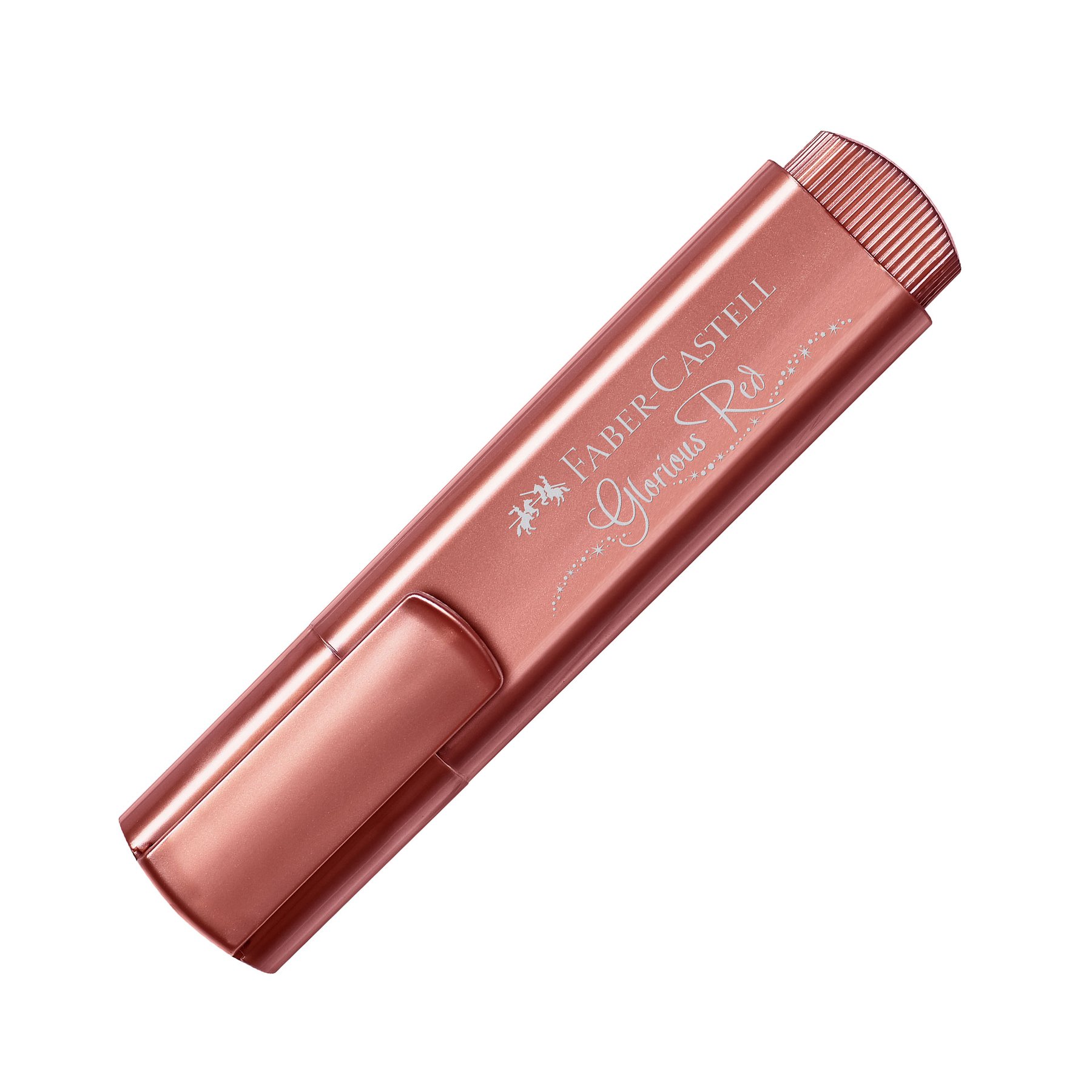 Faber-Castell Текст маркер 1546, металик, червен - Image 3