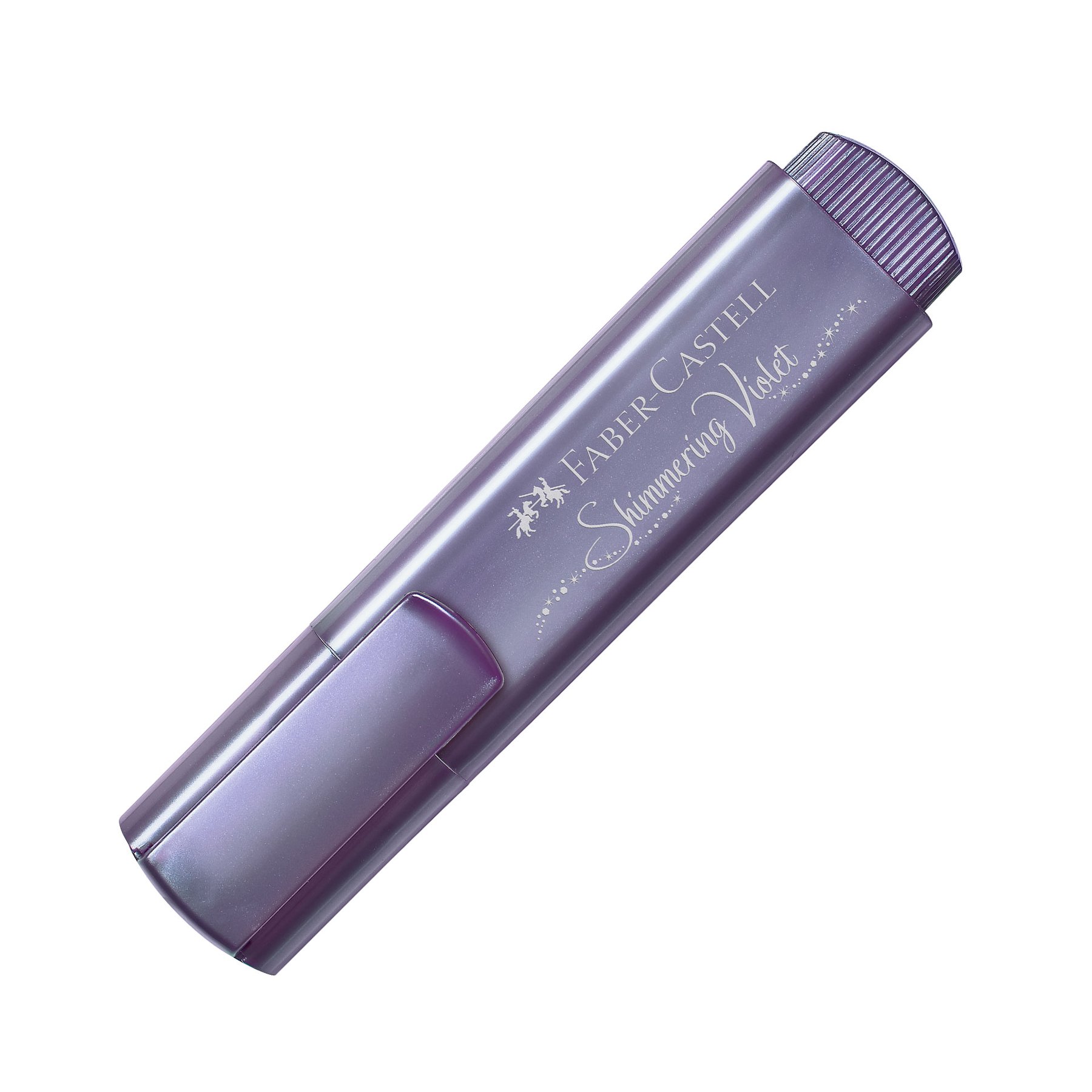 Faber-Castell Текст маркер 1546, металик, лилав - Image 2
