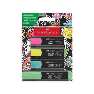 Faber-Castell Текст маркер Graffiti, 4 цвята