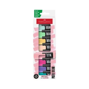 Faber-Castell Текст маркер TXTLNR, мини, пастелен, 8 цвята