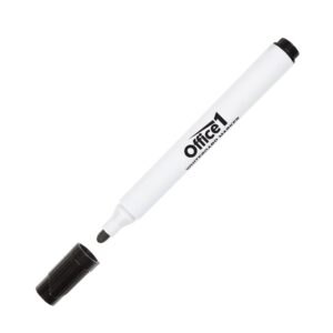 Office 1 Борд маркер за бяла дъска, черен