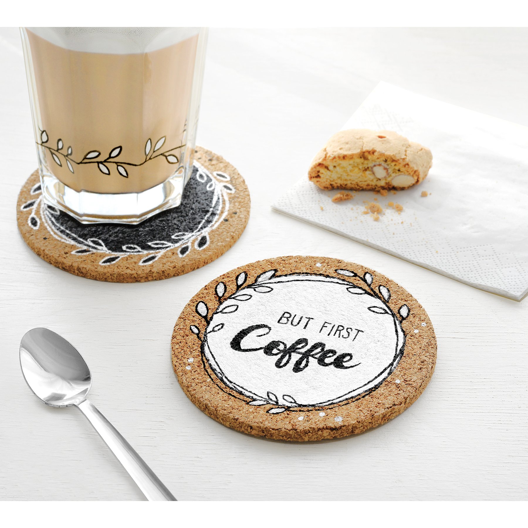 Faber-Castell Маркер Creative, объл, 1.5 mm, бял - Image 4