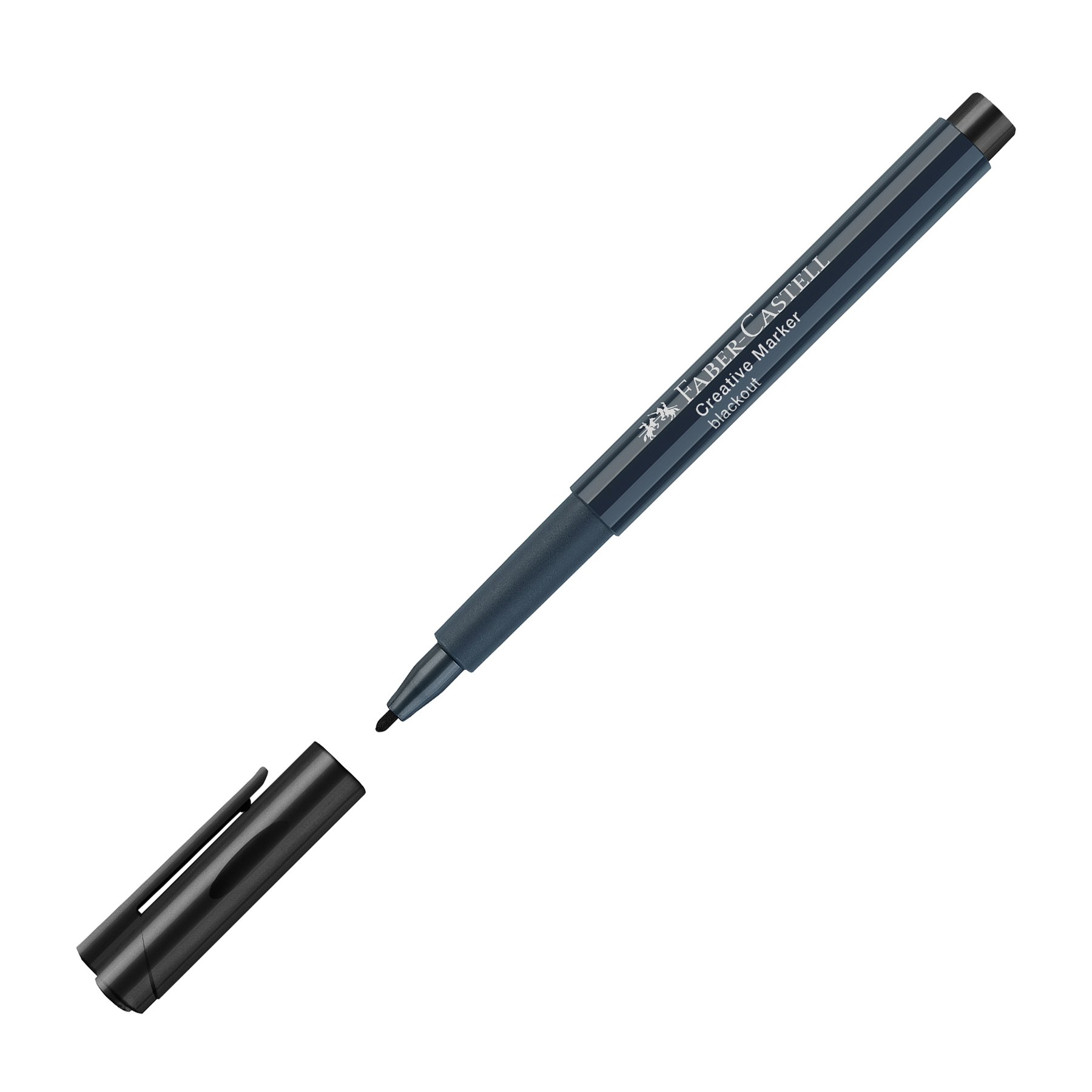 Faber-Castell Маркер Creative, объл, 1.5 mm, черен - Image 2