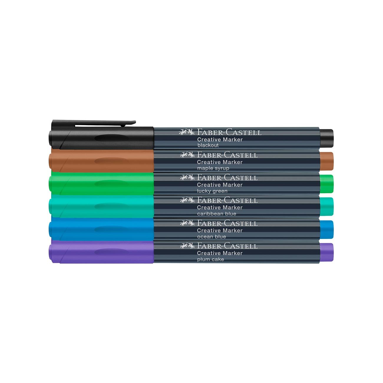 Faber-Castell Маркер Creative, Fairy Forrest, объл, 6 цвята - Image 2