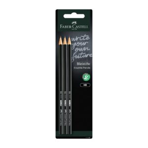 Faber-Castell Молив 1111, чернографитен, HB, 3 броя в блистер
