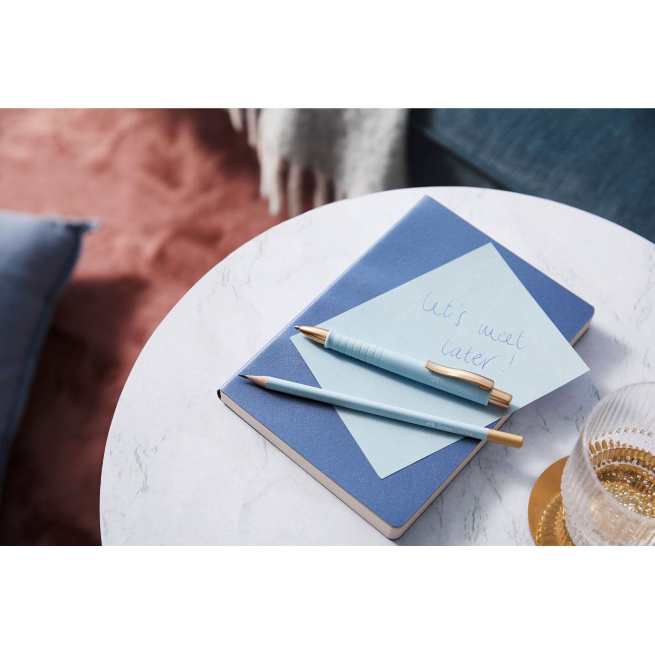 Faber-Castell Химикалка Poly Ball Urban, небесносиня - Image 2