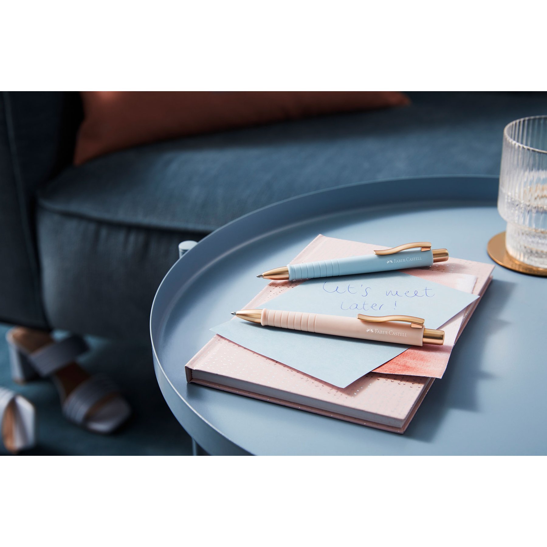 Faber-Castell Химикалка Poly Ball Urban, небесносиня - Image 3