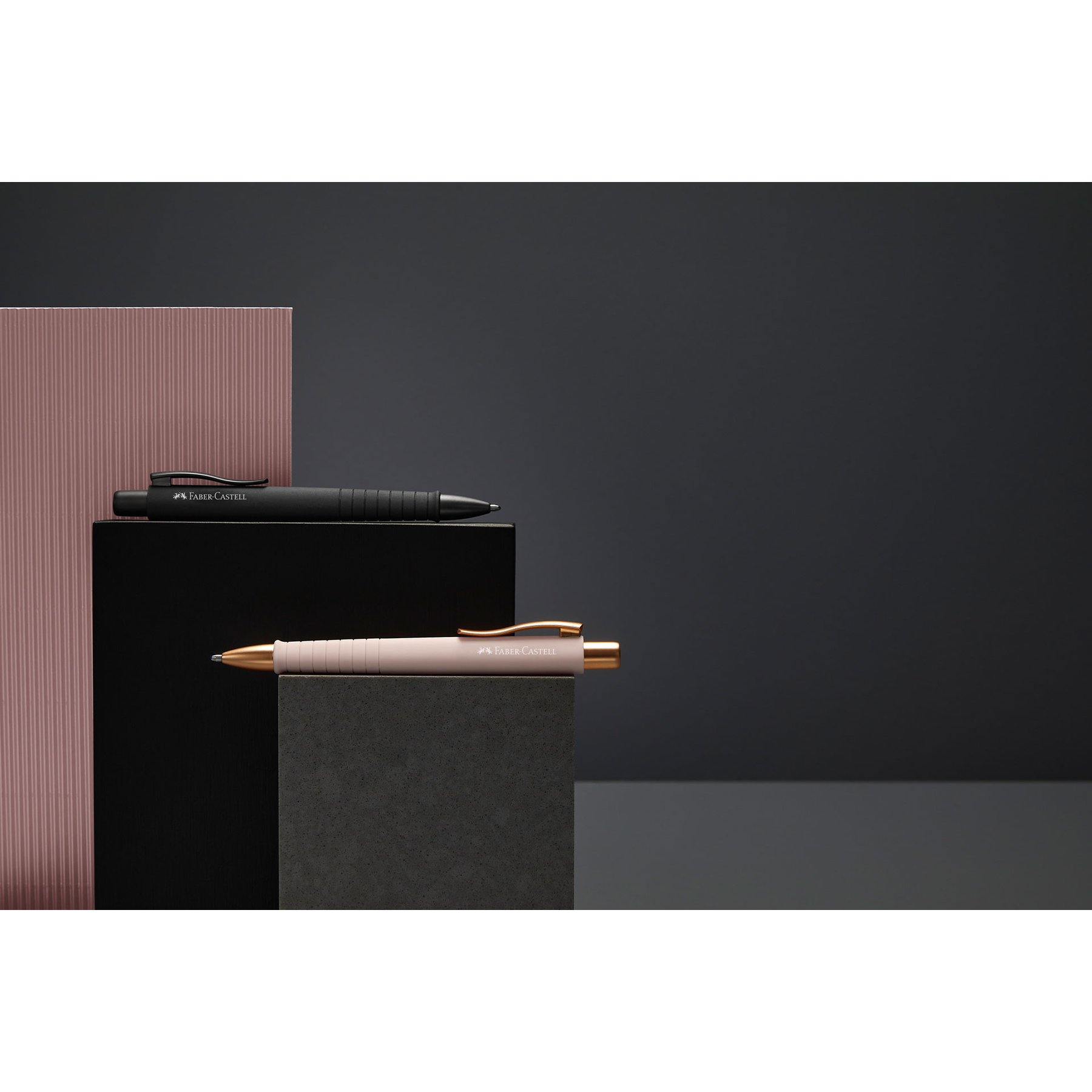 Faber-Castell Химикалка Poly Ball Urban, бледорозова - Image 4