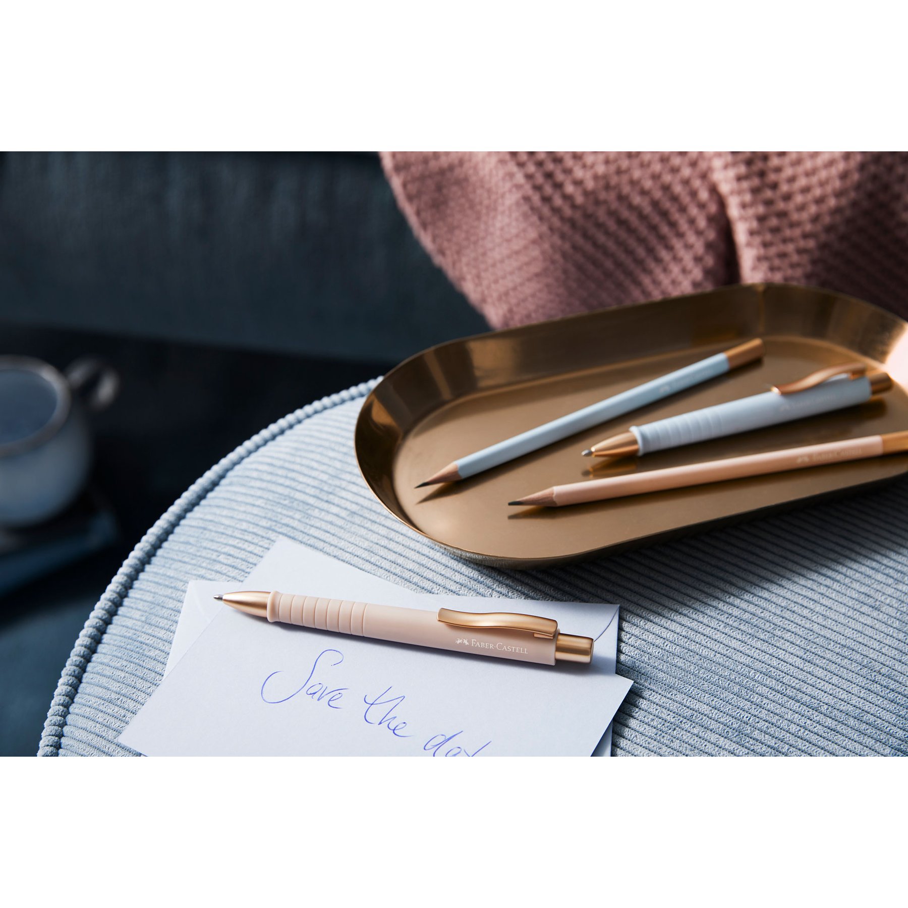 Faber-Castell Химикалка Poly Ball Urban, бледорозова - Image 5