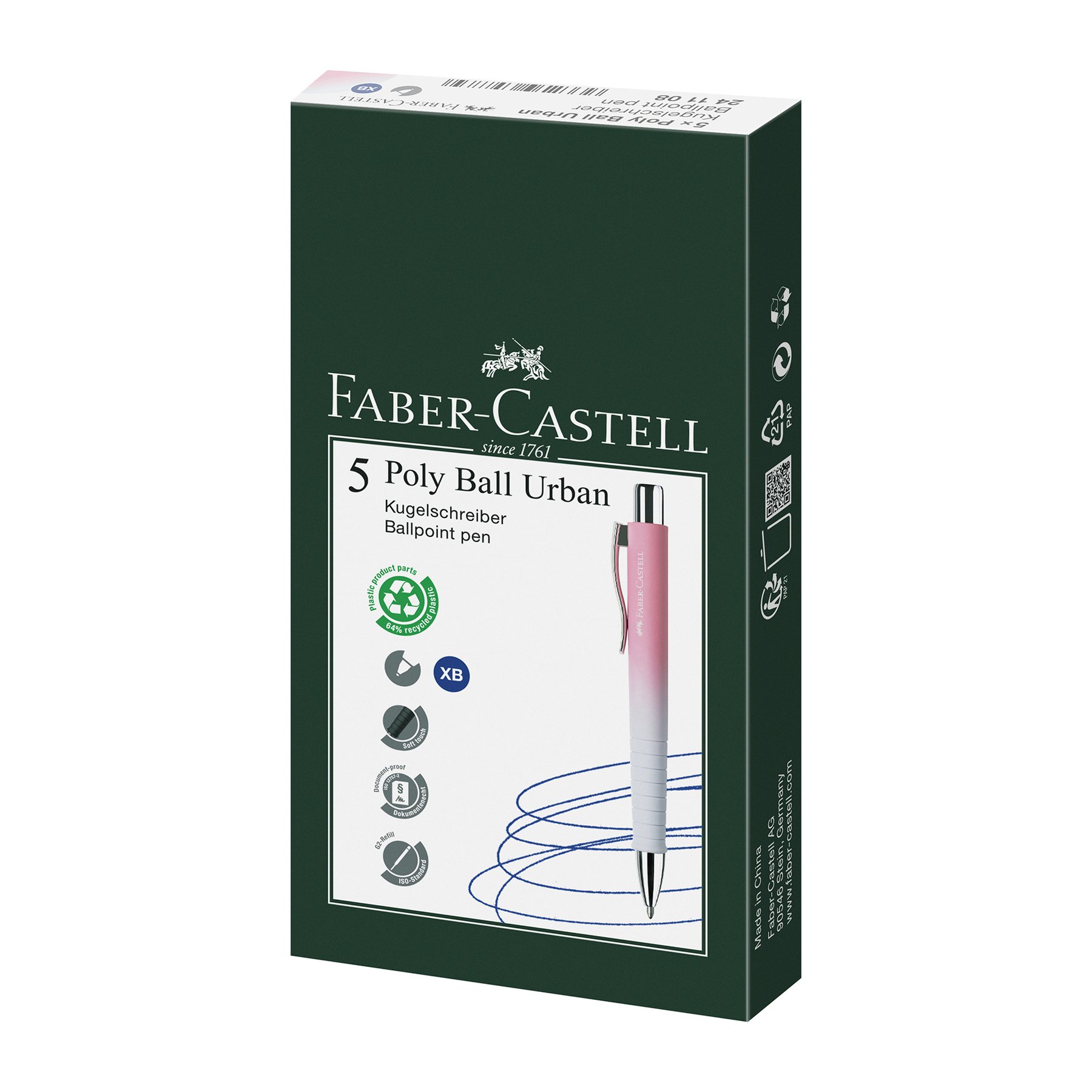 Faber-Castell Химикалка Poly Ball Urban Sunset - Image 2