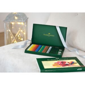 Faber-Castell Моливи Polychromos, 20 цвята, с 4 молива 9000