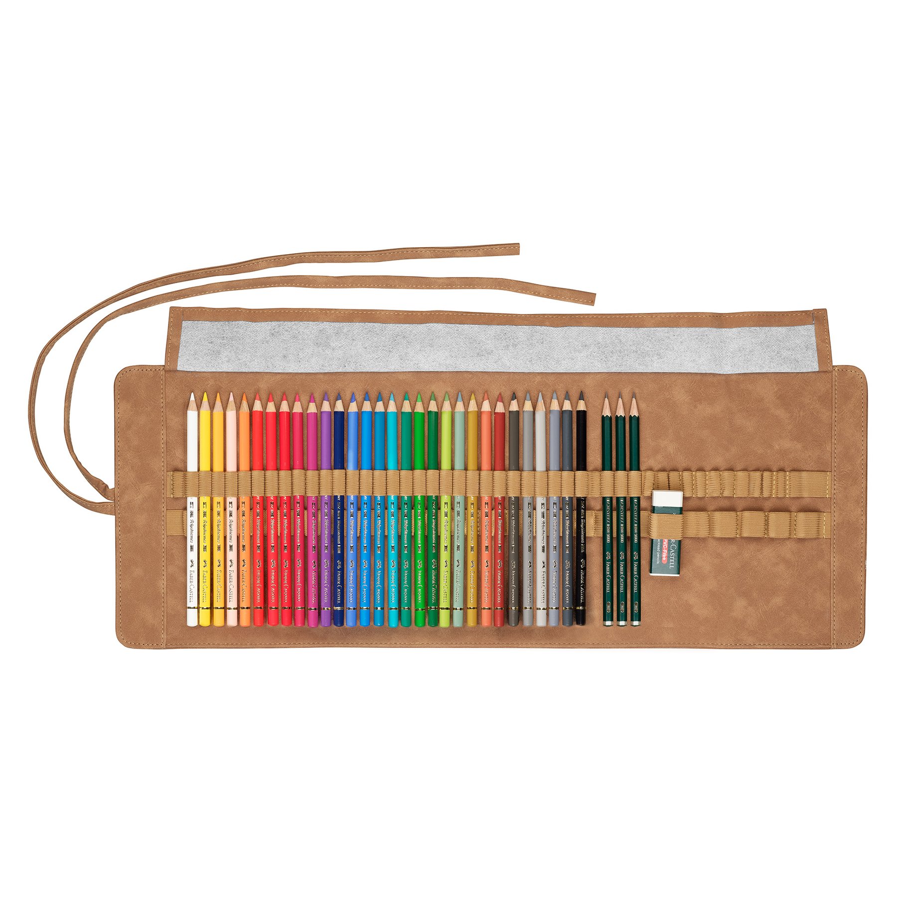 Faber-Castell Моливи Polychromos, на руло, 30 цвята - Image 5