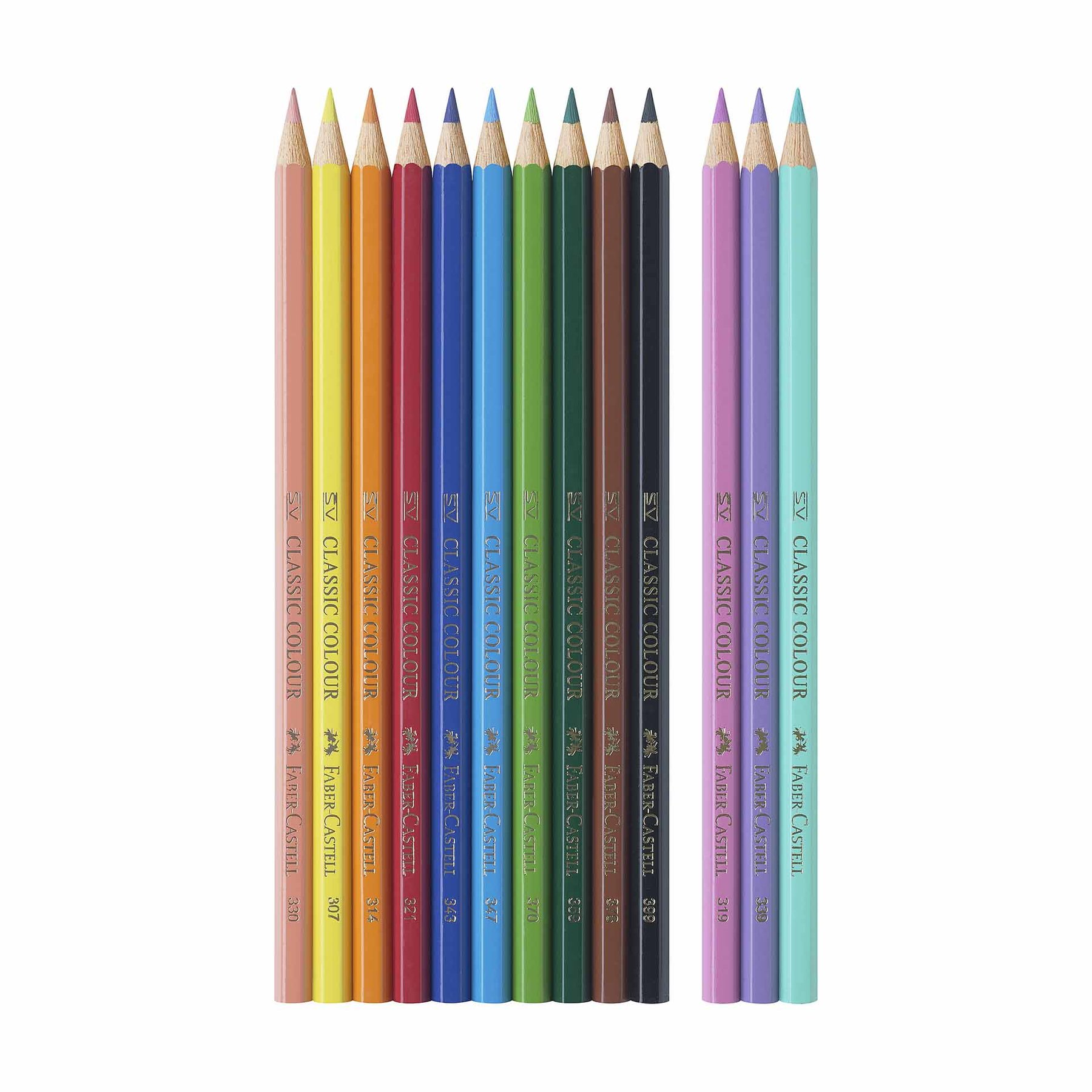 Faber-Castell Цветни моливи Еднорог, 10 стандартни и 3 пастелни цвята - Image 2