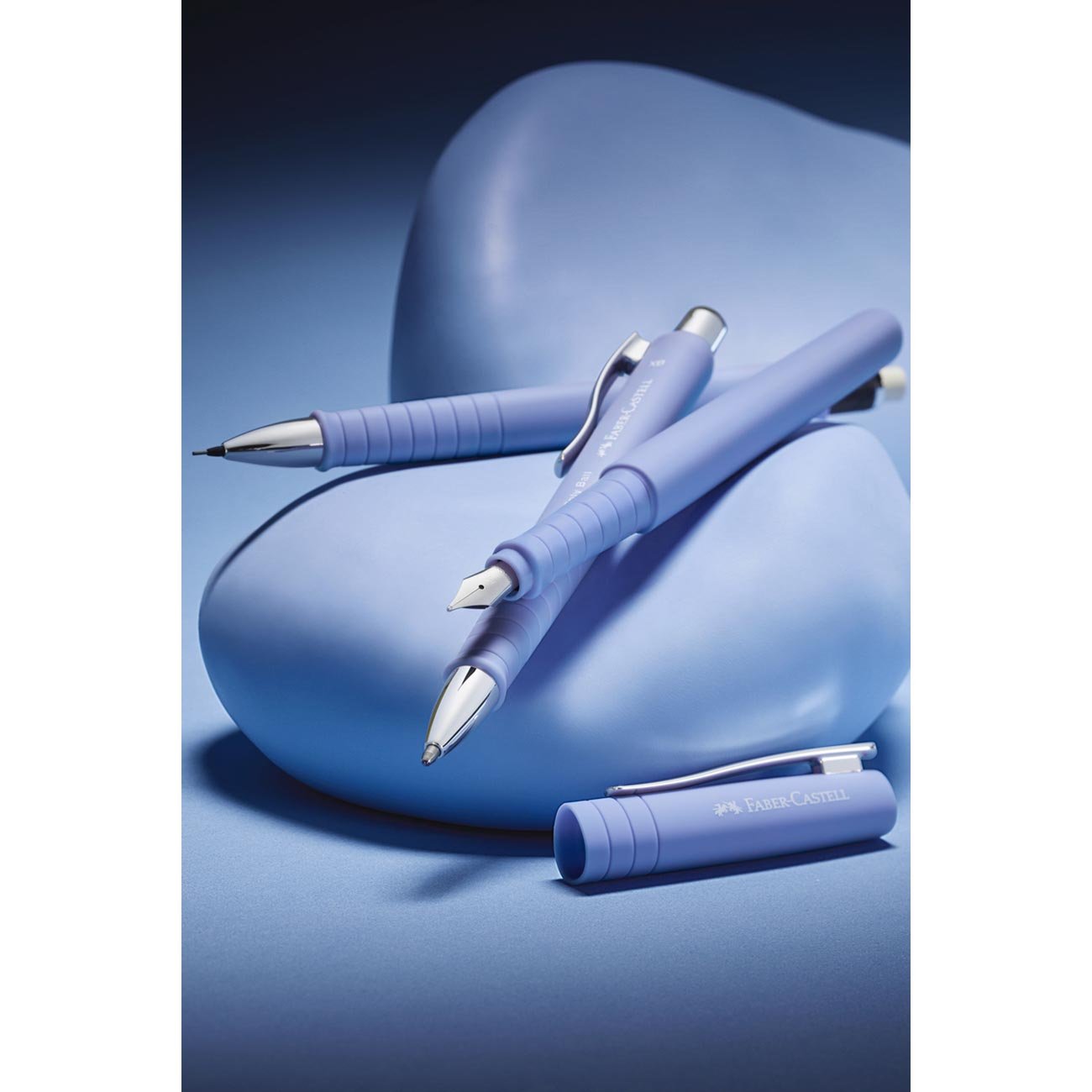 Faber-Castell Автоматичен молив Poly Matic, 0.7 mm, блед ирис - Image 2