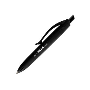 Milan Химикалка P1 Touch, автоматична, мини, черна