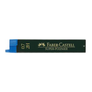 Faber-Castell Мини графити, 0.7 mm, 2H, 12 броя