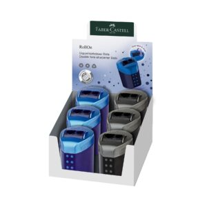 Faber-Castell Острилка Dots Rollon, асорти
