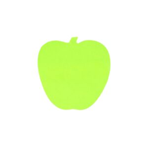 Stick&apos;n Самозалепващи се листчета Ябълка, неонови, зелени, 50 листа