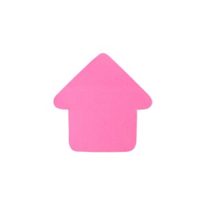 Stick&apos;n Самозалепващи се листчета Стрелка, неонови, розови, 50 листа