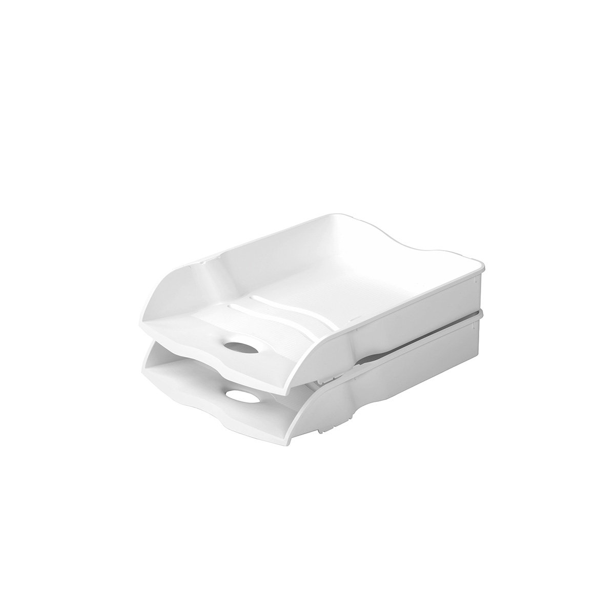 HAN Хоризонтална поставка Re-Loop, бяла - Image 2