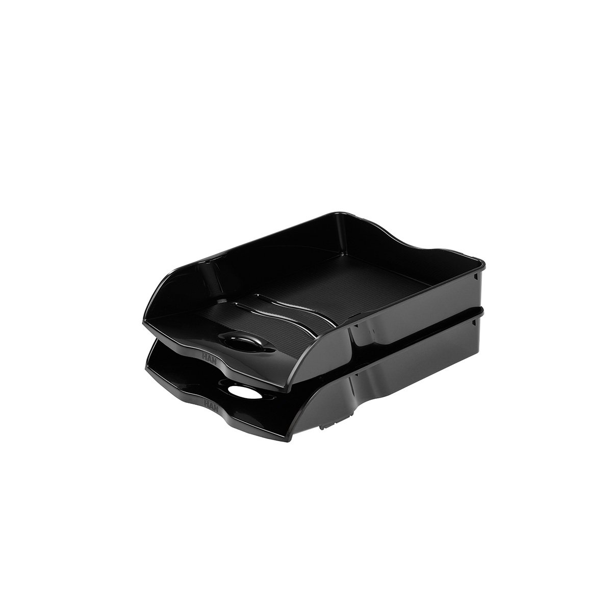 HAN Хоризонтална поставка Re-Loop, черна - Image 2