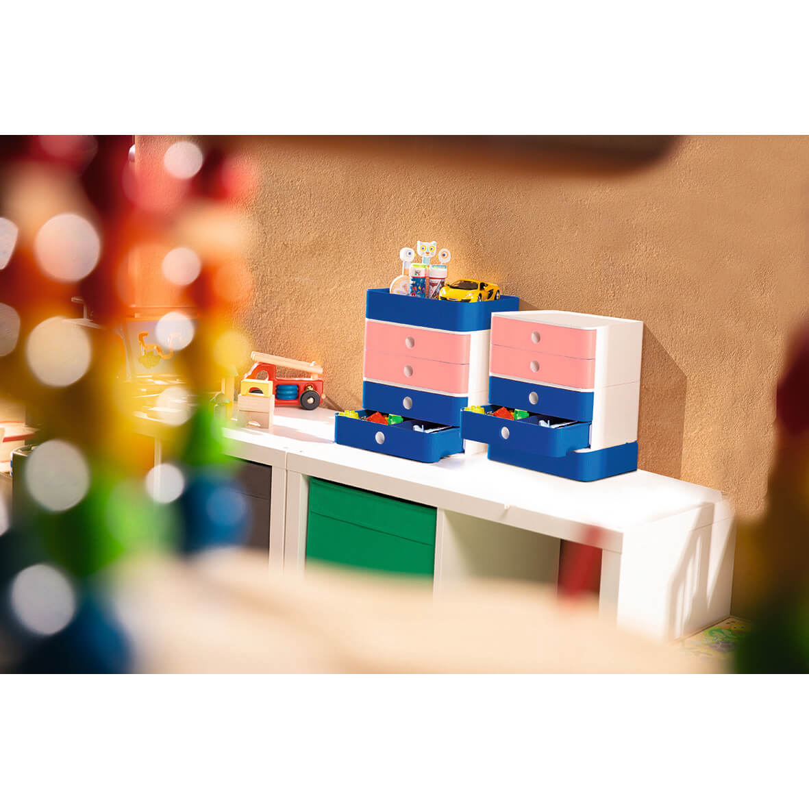 HAN Бокс Allison Smart-Box Plus, с 2 чекмеджета и органайзер, син - Image 3