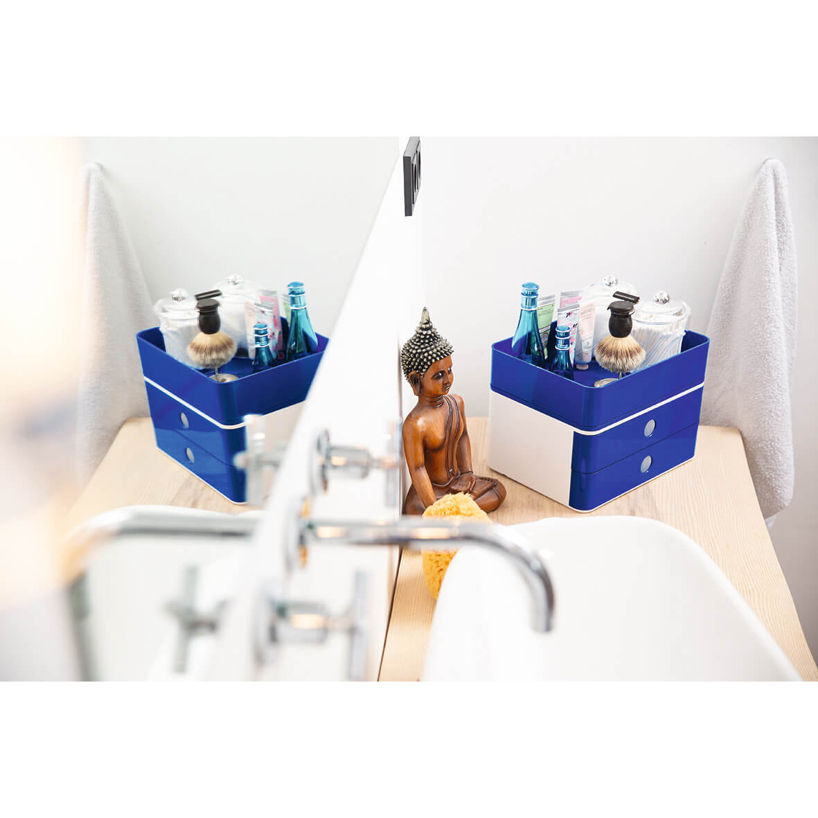 HAN Бокс Allison Smart-Box Plus, с 2 чекмеджета и органайзер, син - Image 4