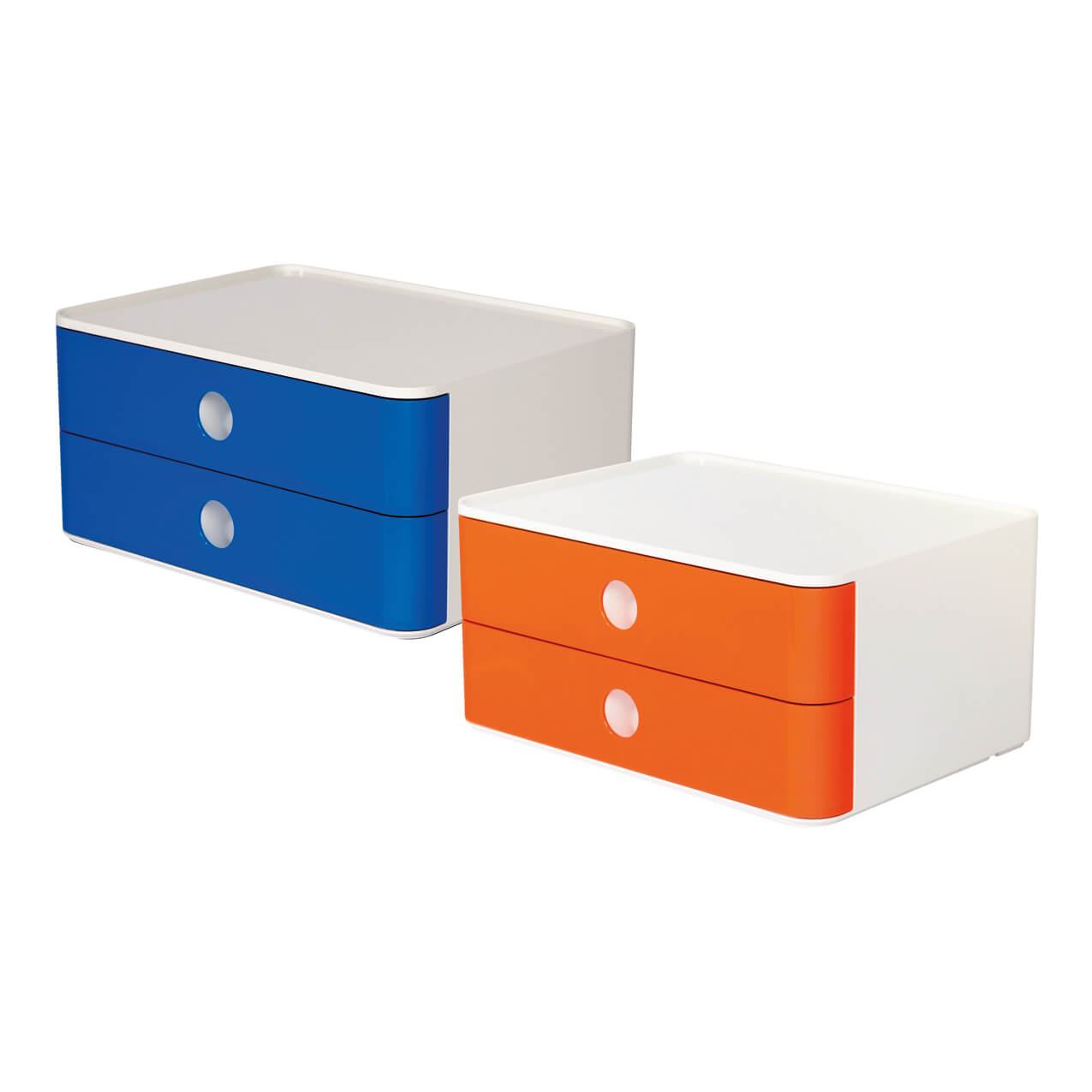 HAN Бокс Allison Smart-Box, с 2 чекмеджета, син - Image 2