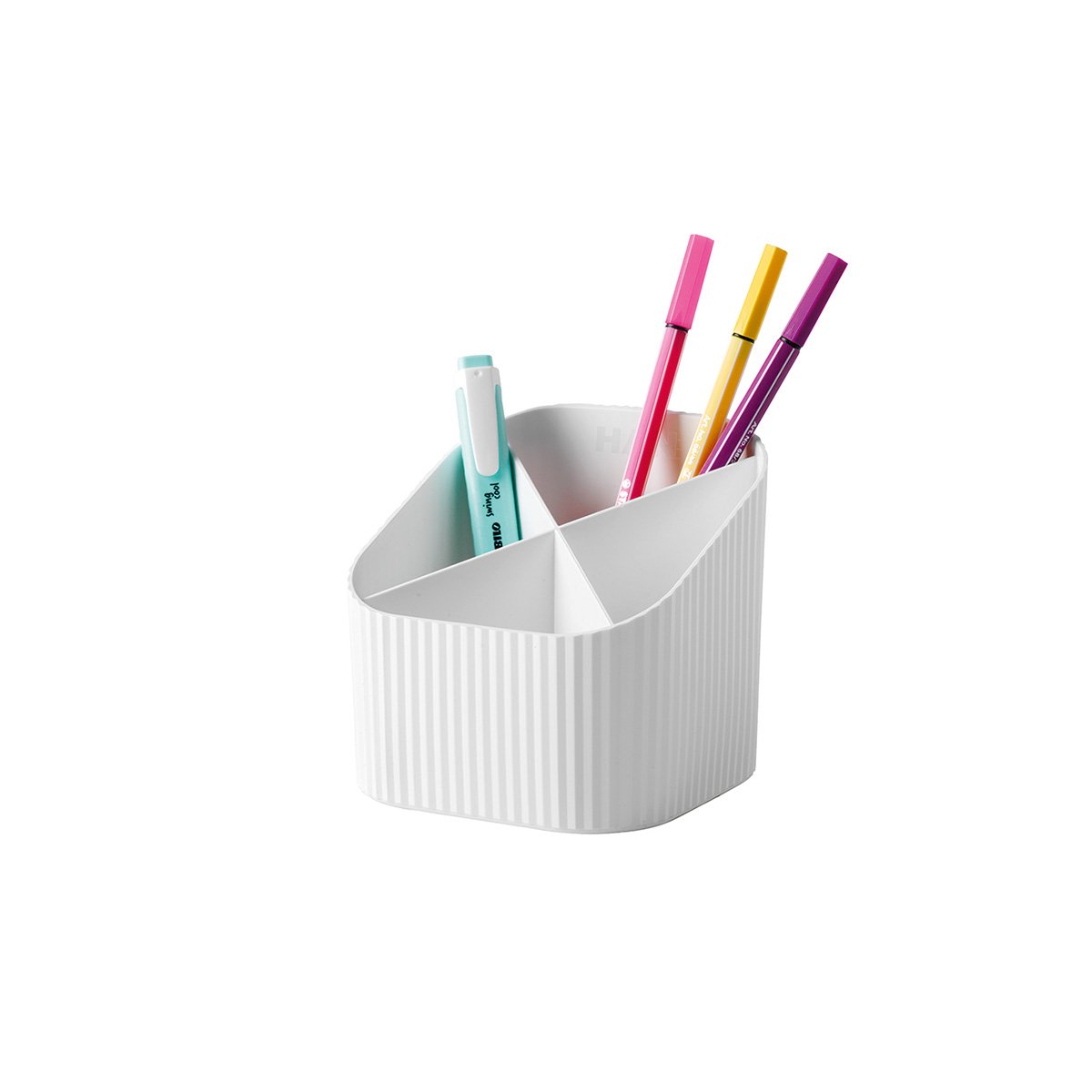 HAN Органайзер бюро Re-Loop, с 4 отделения, бял - Image 4