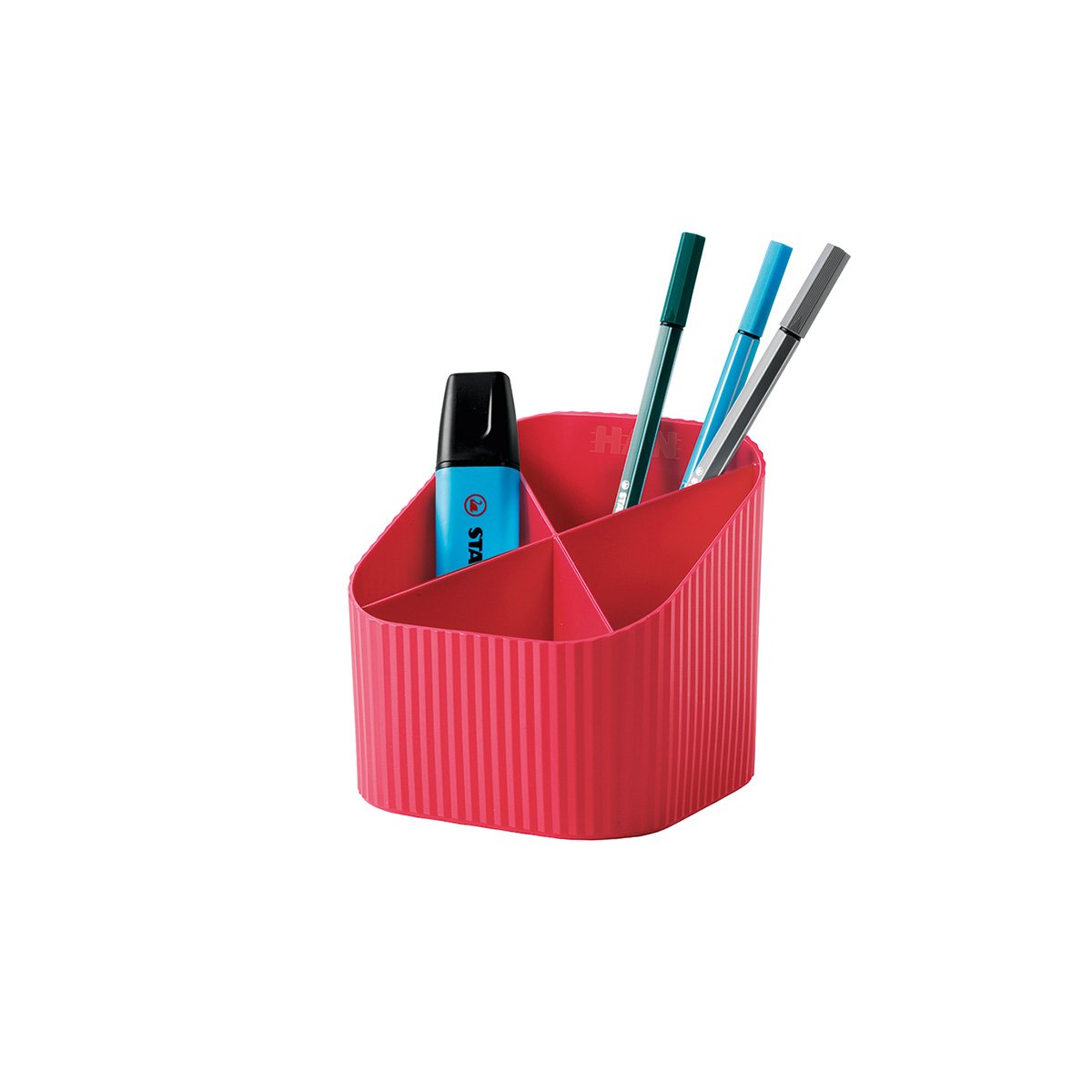 HAN Органайзер бюро Re-Loop, с 4 отделения, червен - Image 4