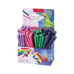 Faber-Castell Молив Еднорог и Динозавър Jumbo, чернографитен, 120 броя