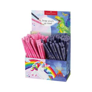 Faber-Castell Молив Еднорог и Динозавър, чернографитен, НВ, 72 броя