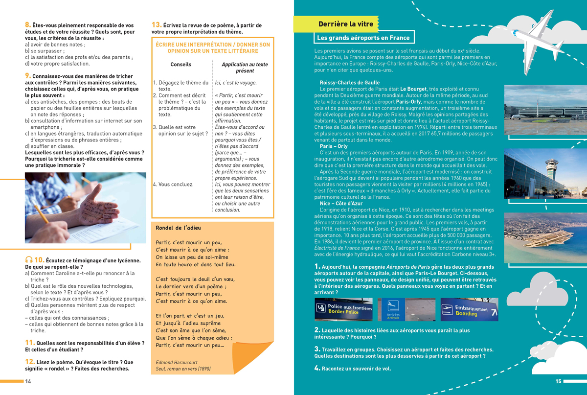 Rallye 6. B2.1. Учебник по френски език за 11. и 12. клас, интензивно изучаване - Image 8
