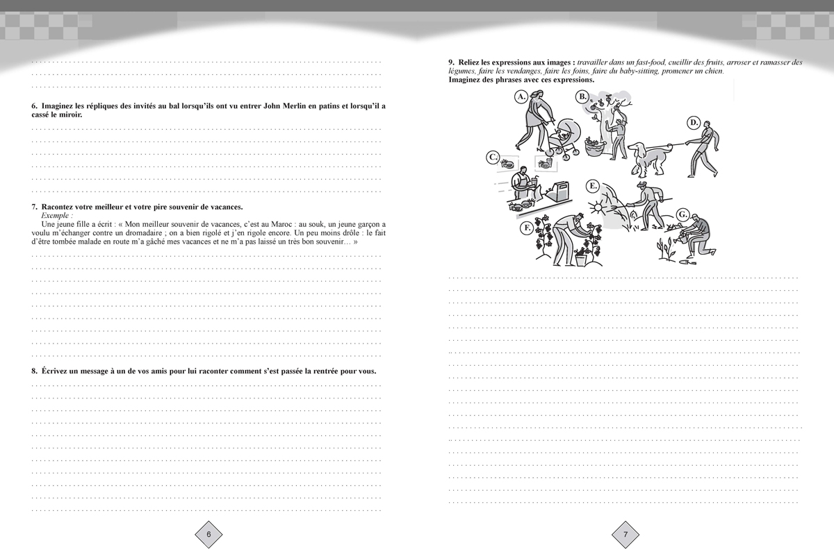 Rallye 4. B1. Учебна тетрадка по френски език за 9. клас, интензивно и разширено изучаване - Image 4