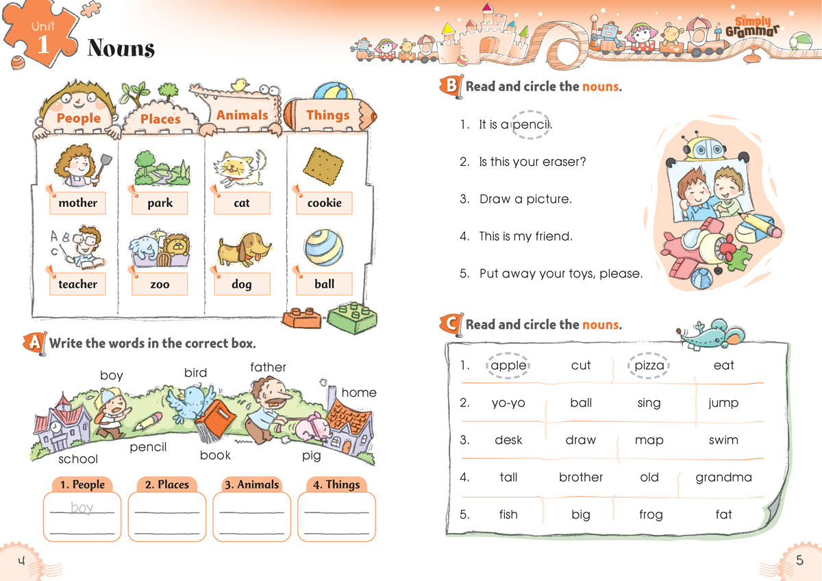 SIMPLY GRAMMAR, Английска граматика с упражнения за 2. клас - Image 3