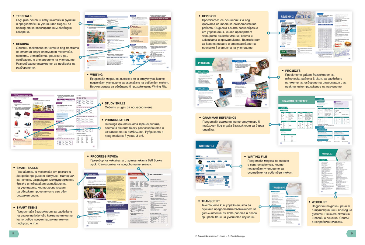 Teen Zone A2, Part 1. Английски език за 11. клас, част 1 (втори чужд език) - Image 5