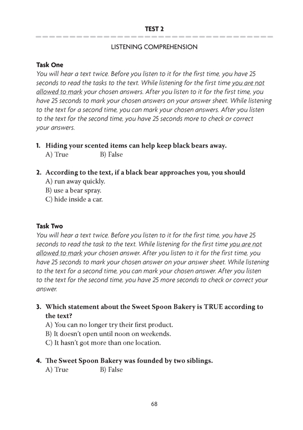 Английски език, CEF B1.1. Упражнения и тестове за държавен зрелостен изпит, общообразователна и профилирана подготовка - Image 6