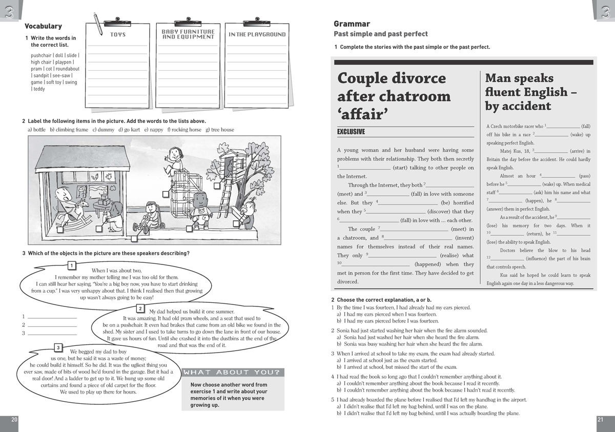 For Real B1. Учебна тетрадка № 1 по английски език за 9. клас, интензивно и разширено изучаване - Image 5