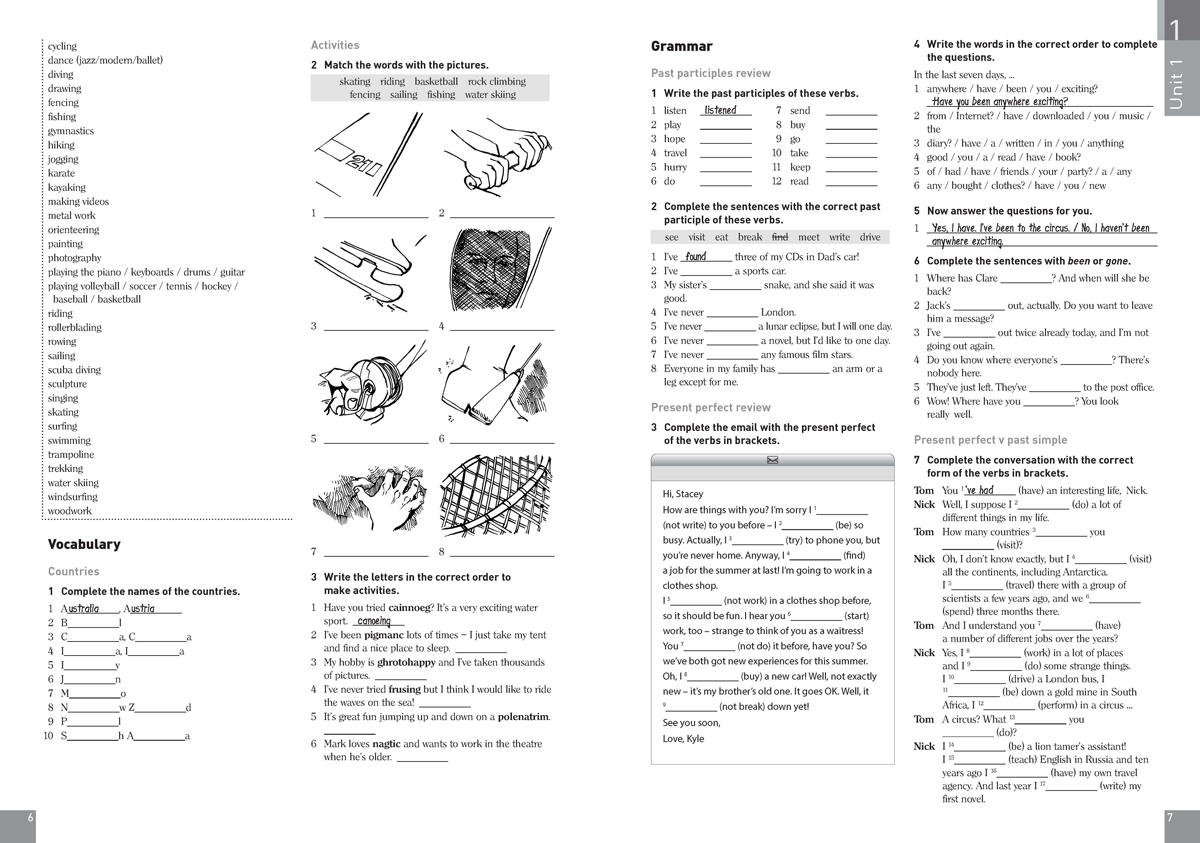 For Real B1.1. Учебна тетрадка по английски език за 8. клас, интензивно и разширено изучаване - Image 4