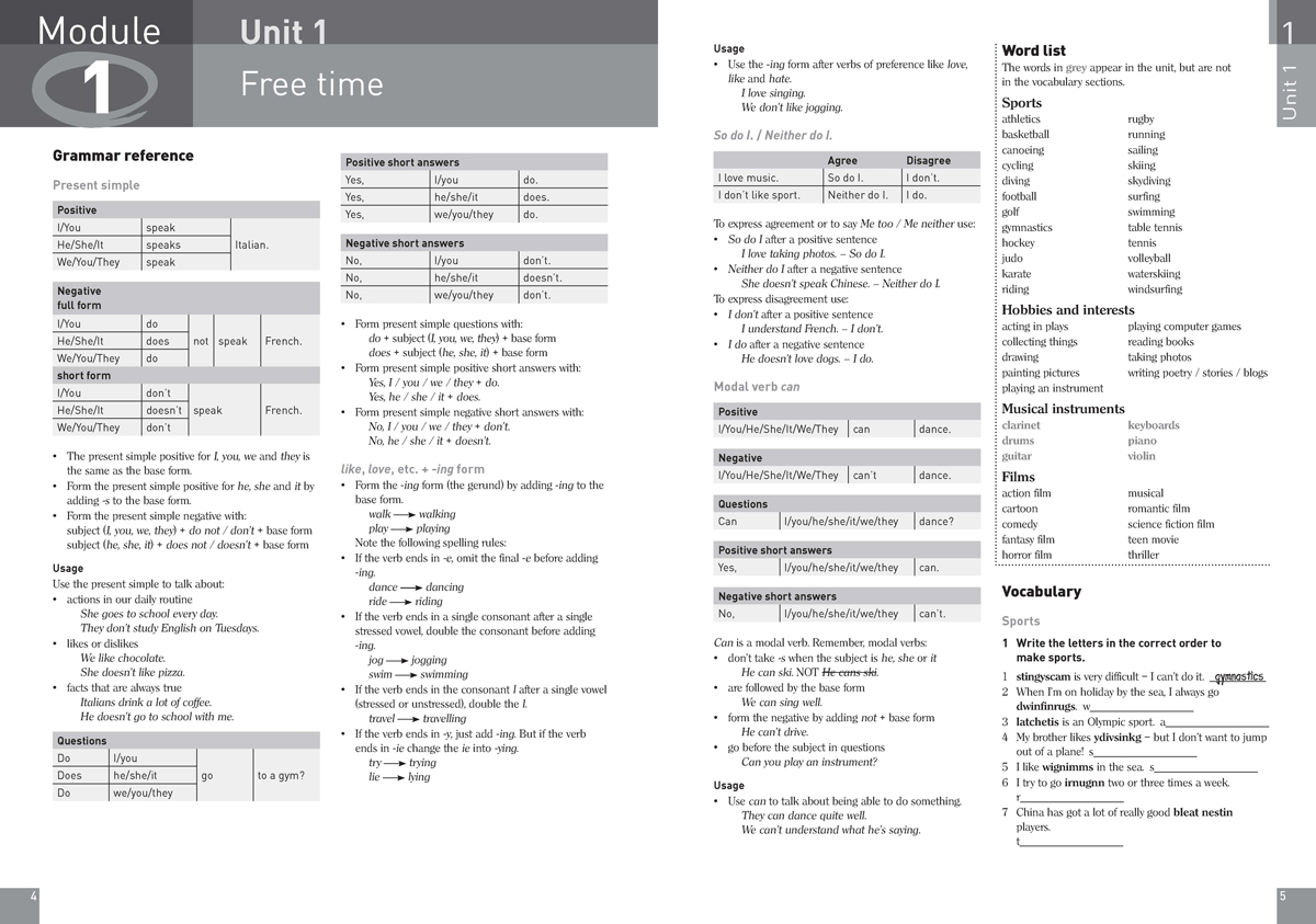 For Real A2. Учебна тетрадка по английски език за 8. клас, интензивно и разширено изучаване - Image 3