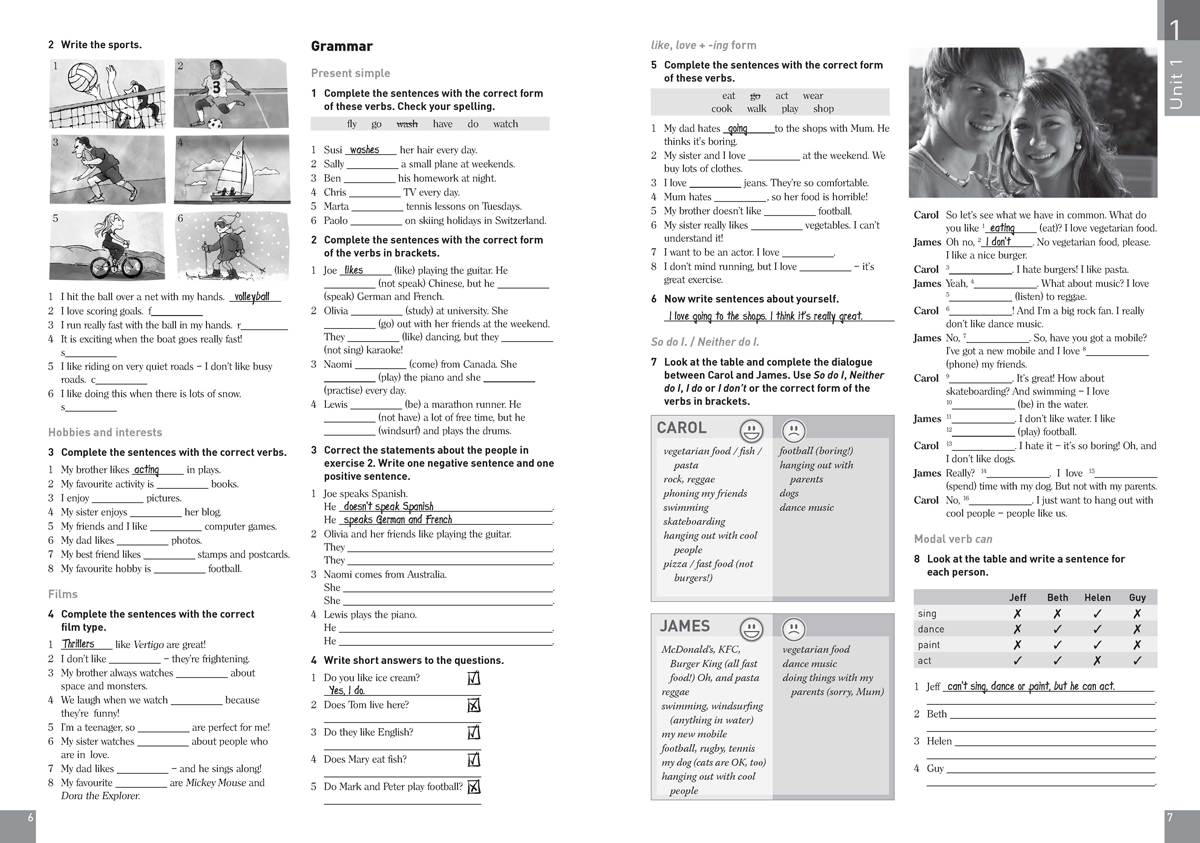 For Real A2. Учебна тетрадка по английски език за 8. клас, интензивно и разширено изучаване - Image 4